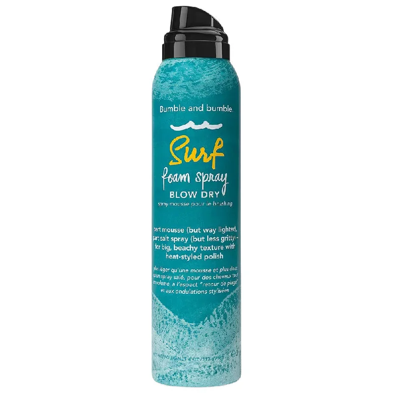 Hair volumizer-Bumble and Bumble Surf Foam Spray Blow Dry Mousse 4 oz