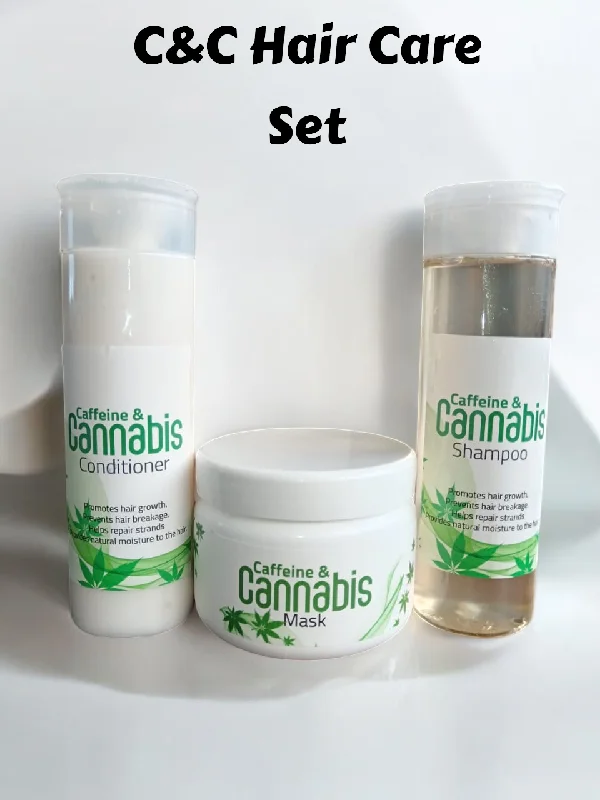 Scalp revitalizing serum-Caffeinne & Cannabis Hair Care Set