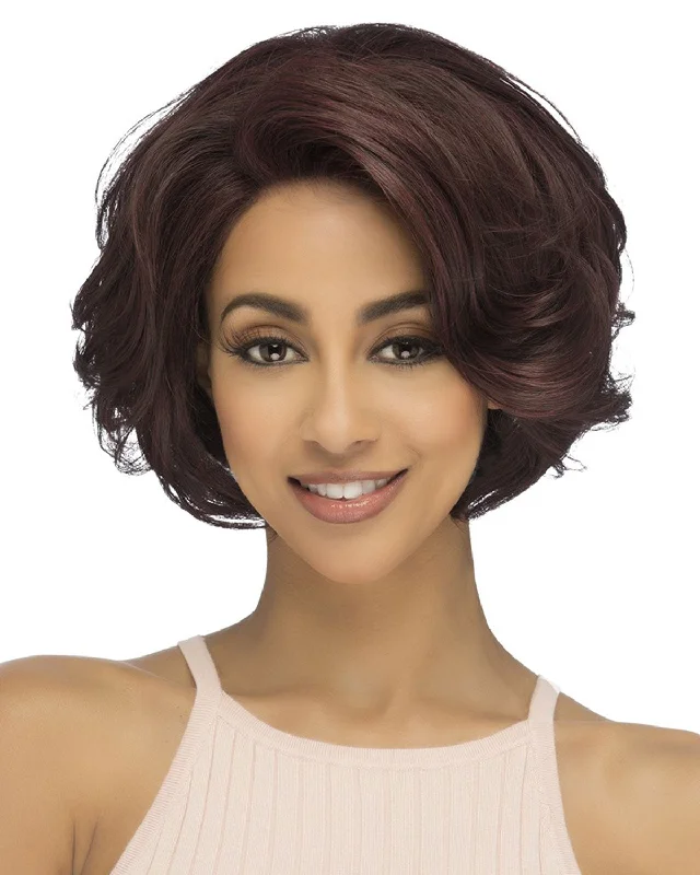 Synthetic wigs for stage-Carly | Lace Front Synthetic Wig by Vivica Fox