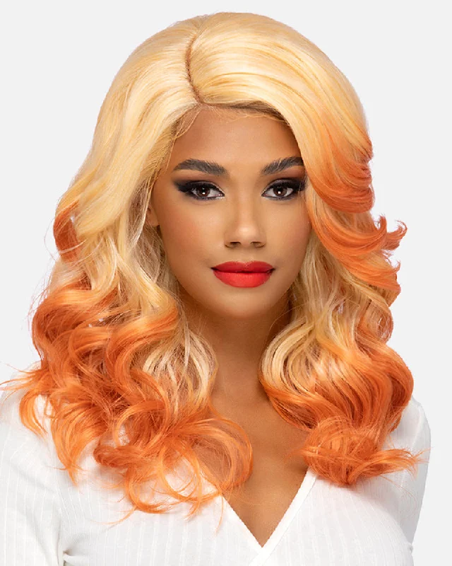 Synthetic wigs for modern look-Chorley | Lace Front & Lace Part Synthetic Wig by Vivica Fox