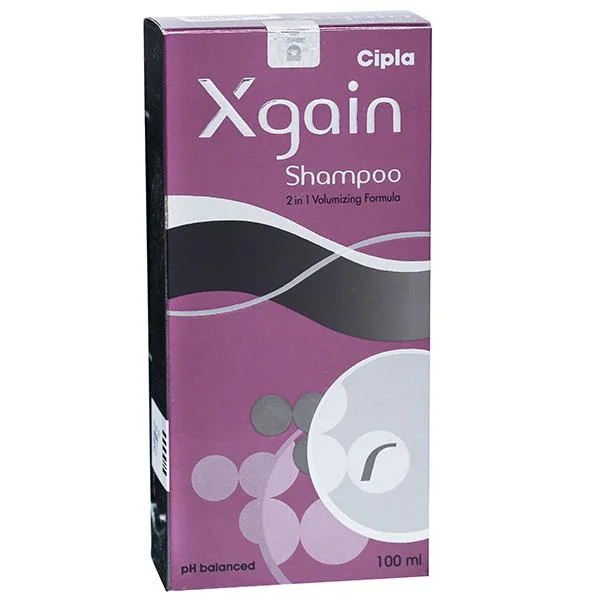 Edge control gel-Xgain Shampoo 2 in 1 Volumizing Formula Ph. Balanced, (100 ml)