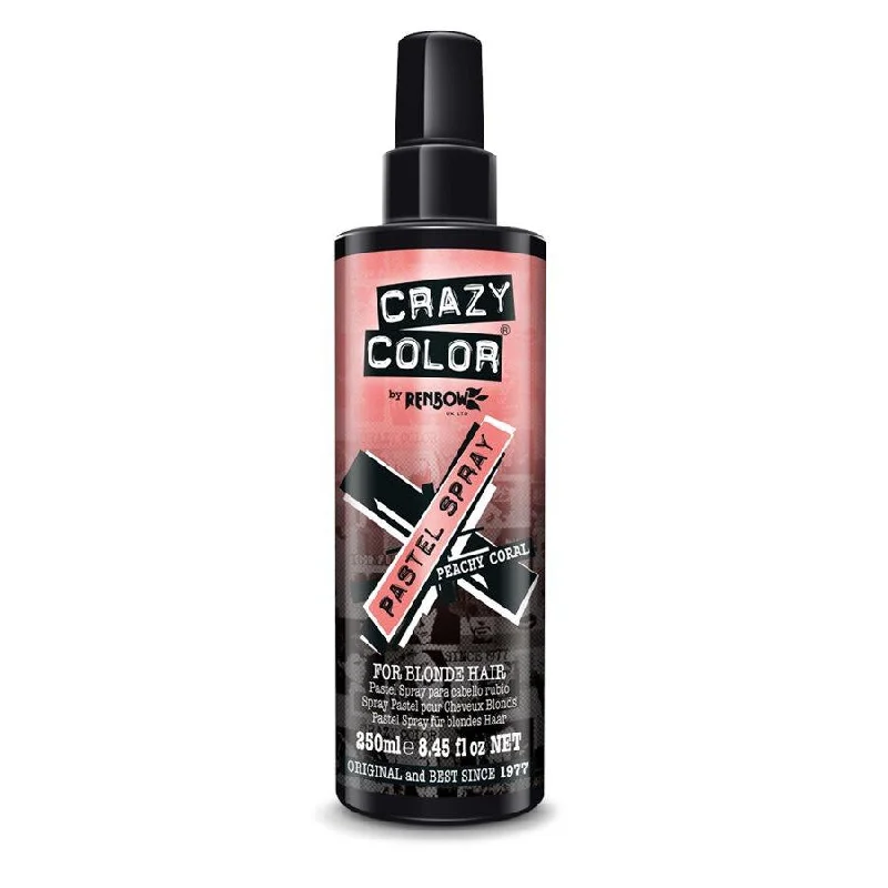 Color lock serum-Crazy Color Pastel Spray 250ml Peachy Coral