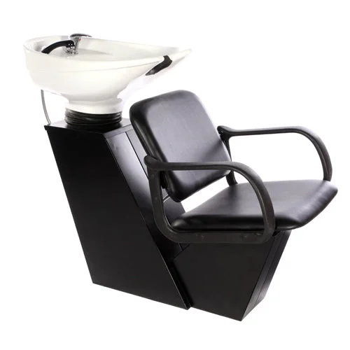 Hair polisher-Crewe Jamaica Wash Unit Complete - White or Black Basin