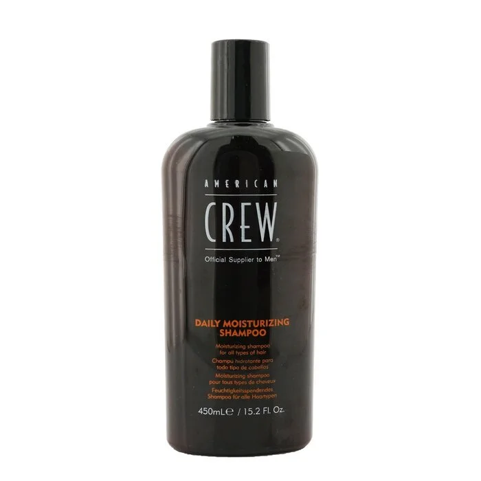 Shampoo-American Crew Men Daily Moisturizing Shampoo (For All Types of Hair) 450ml/15.2oz