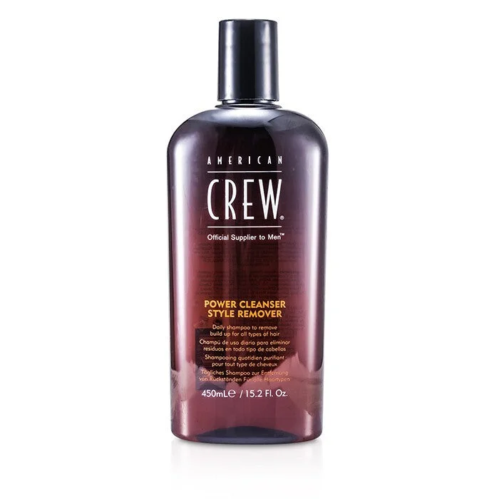 Blowout spray-American Crew Men Power Cleanser Style Remover Daily Shampoo (For All Types of Hair) 450ml/15.2oz