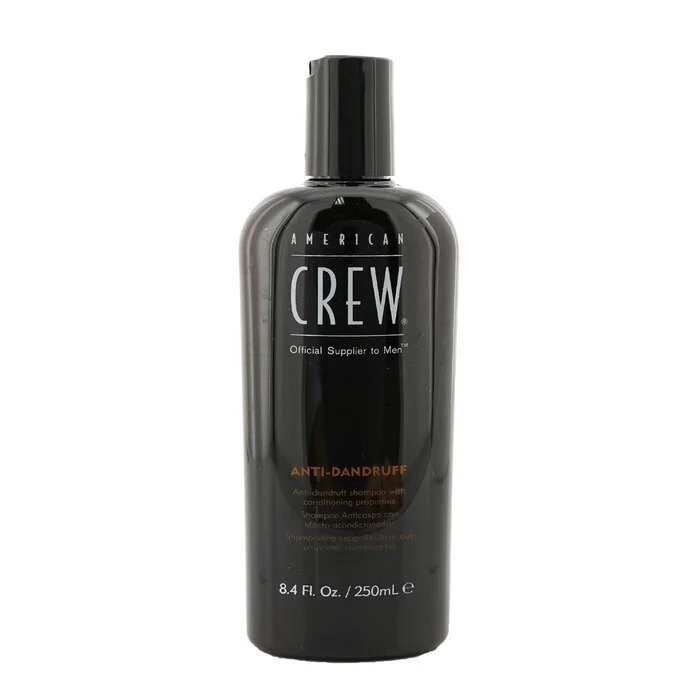 Hair thickener-American Crew Men Trichology Anti-Dandruff + Sebum Control Shampoo 250ml/8.4oz