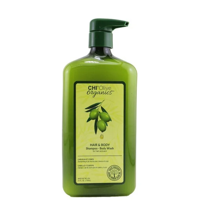 Conditioner-CHI Olive Organics Hair & Body Shampoo Body Wash (For Hair and Skin) 710ml/24oz