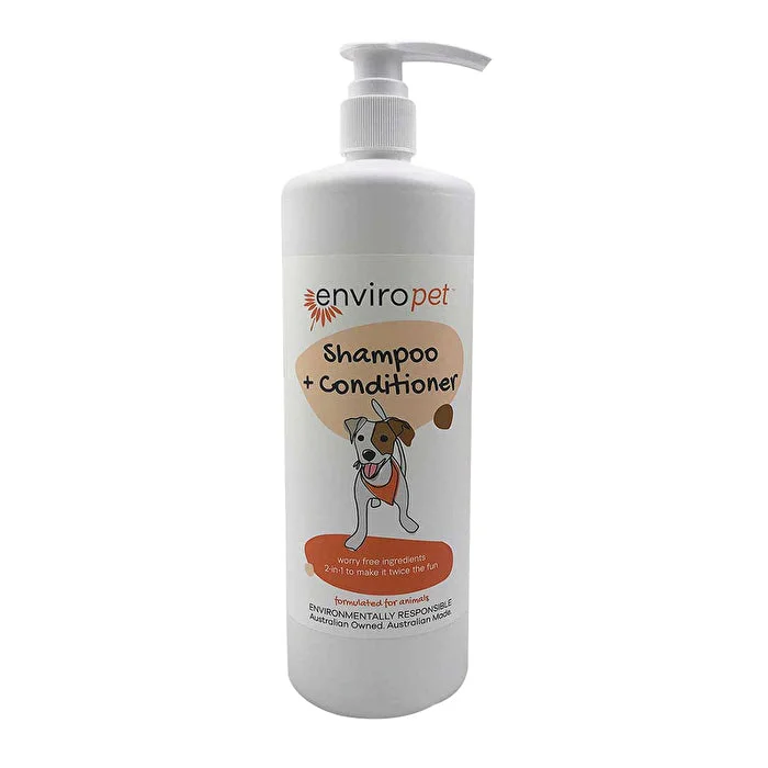 Hair thickener-EnviroPet Pet Shampoo + Conditioner 1000ml