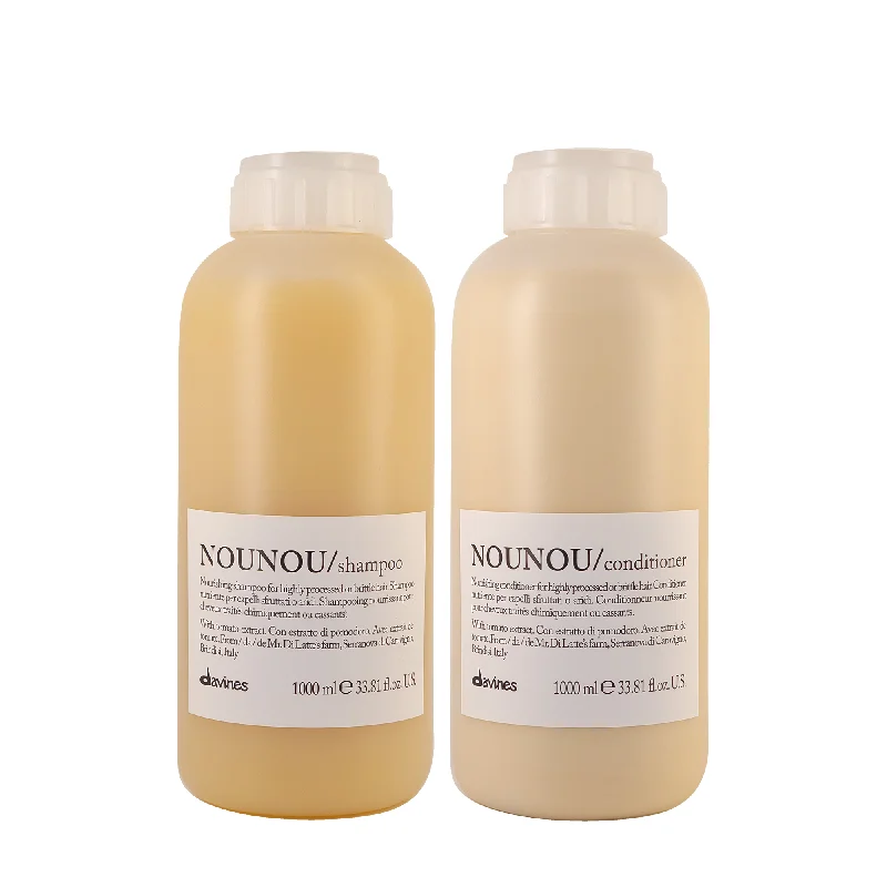 Hair setting lotion-Davines NouNou Liter Duo