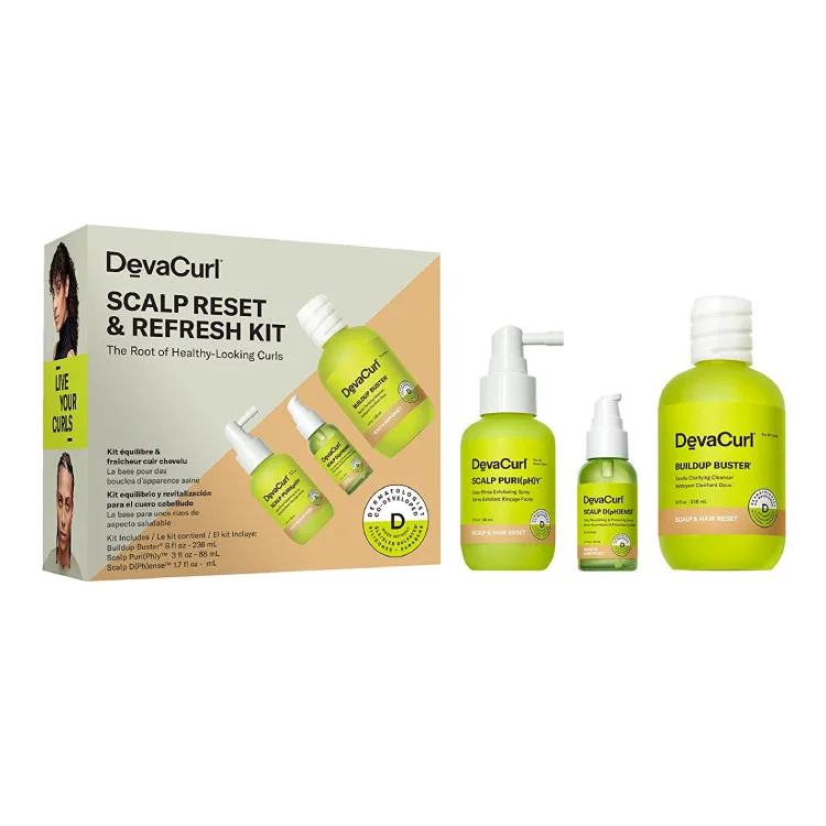 Extension conditioner-Deva Devacurl Scalp Reset and Refresh Kit