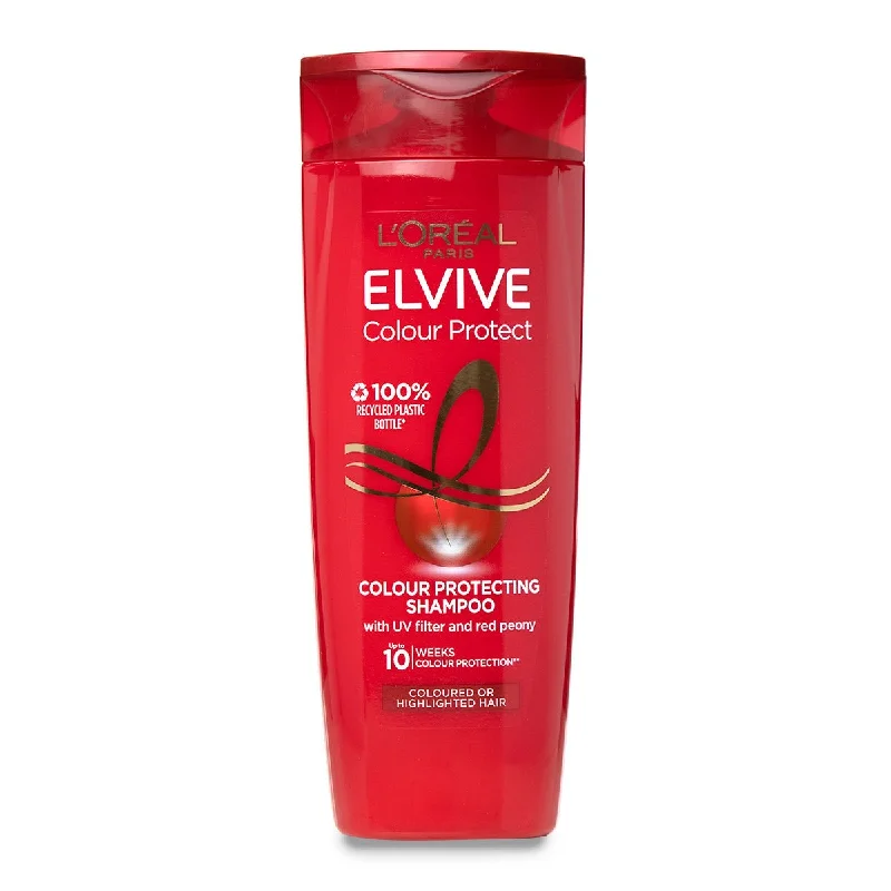 Mousse-L'Oreal Elvive Shampoo 400ml Colour Protect