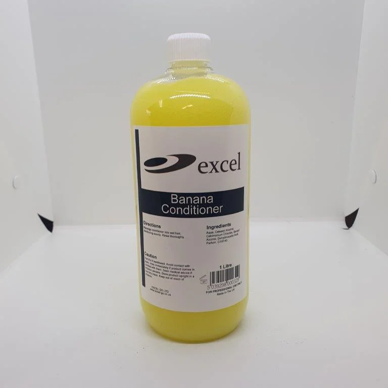 Affordable hair care products-Excel Banana Conditioner 1L