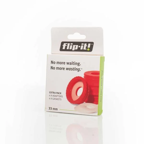 Flip-It 33mm Red Extra Adapter Pack