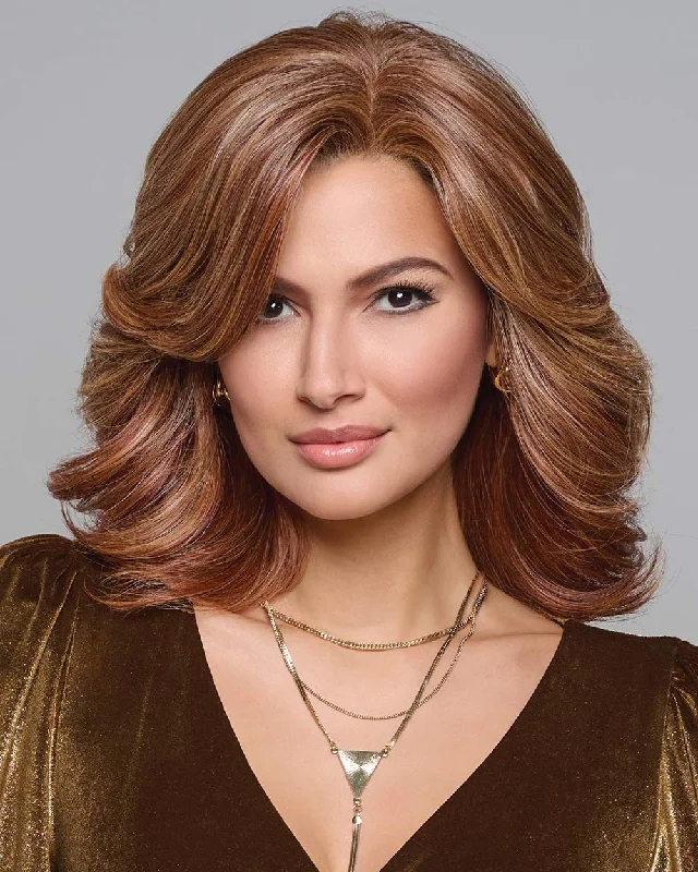 Synthetic wigs for casual wear-Flip The Script | Lace Front & Monofilament Top Synthetic Wig by Raquel Welch