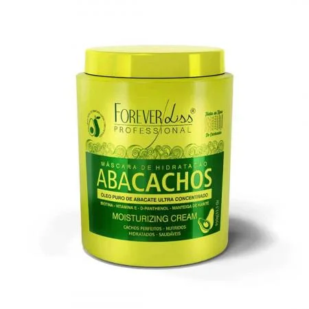 Hair care products for hair shine-Healthy Wavy Curly Hair Abacachos Moisturizing Cream Mask 950g - Forever Liss