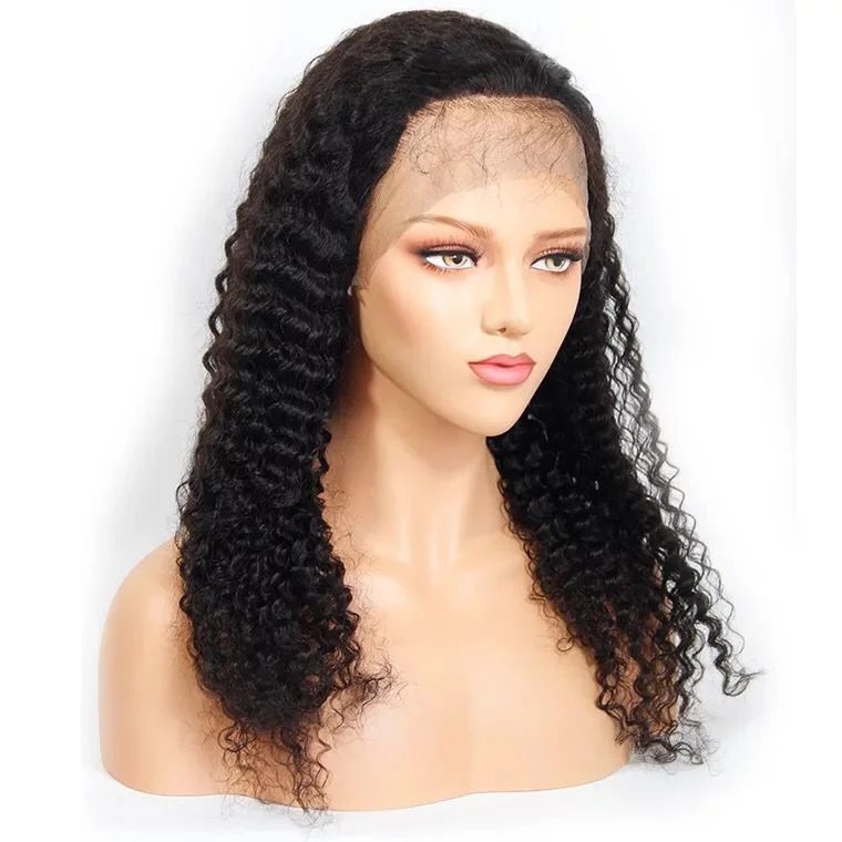 real person hair ring imaginative-Deep Wave Full Lace Wig Human Hair with Baby Hair Online Sale SurpriseHair