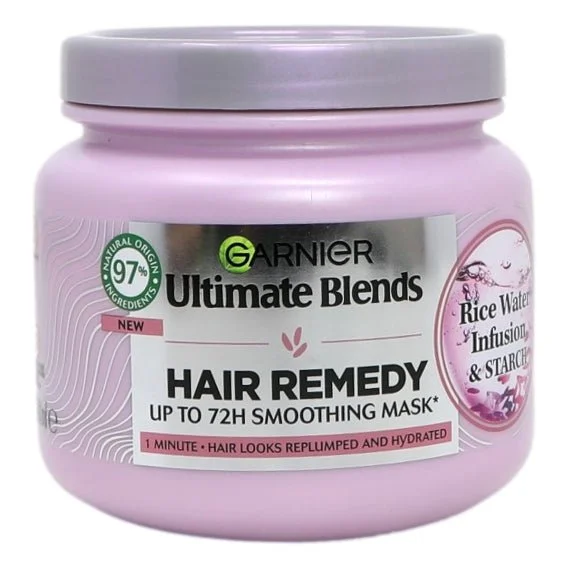 Strong hold gel-Garnier Ultimate Blends Rice Water Hair Remedy 340ml