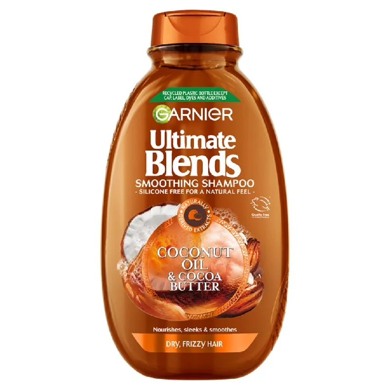 Hair powder-Garnier Ultimate Blends The Sleek Restorer ( Coconut Oil & Cocoa Butter) Shampoo 400ml