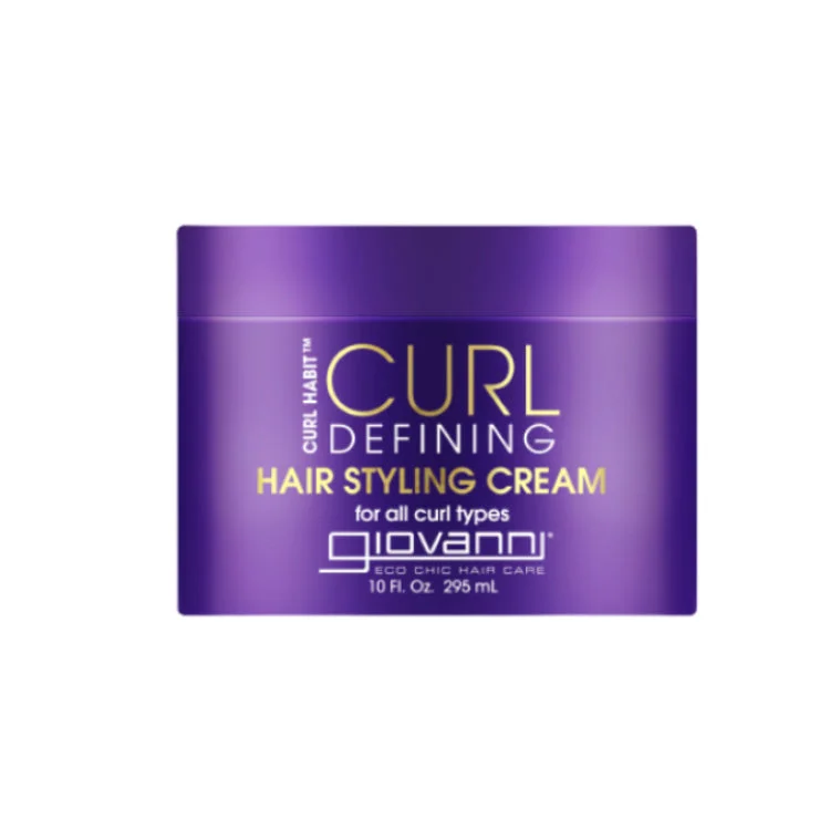 Best hair care for curly ends-Giovanni Curl Habit Curl Defining Hair Cream 10 oz