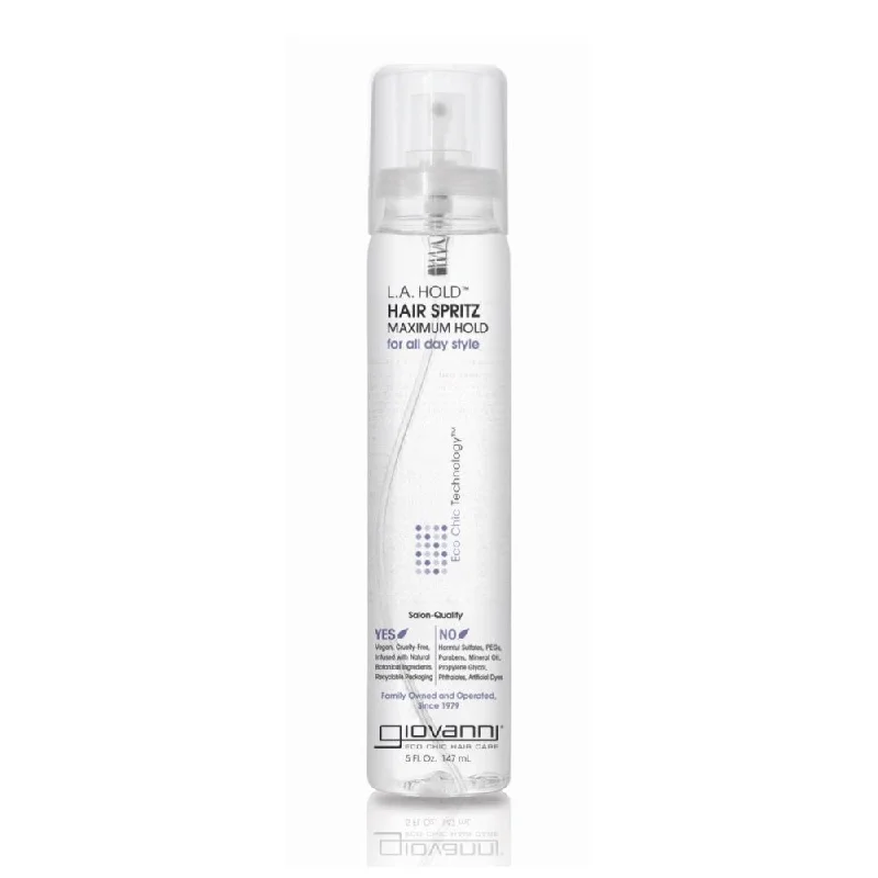 Hair finisher-GIOVANNI LA Hold Organic Hair Spray 147ml