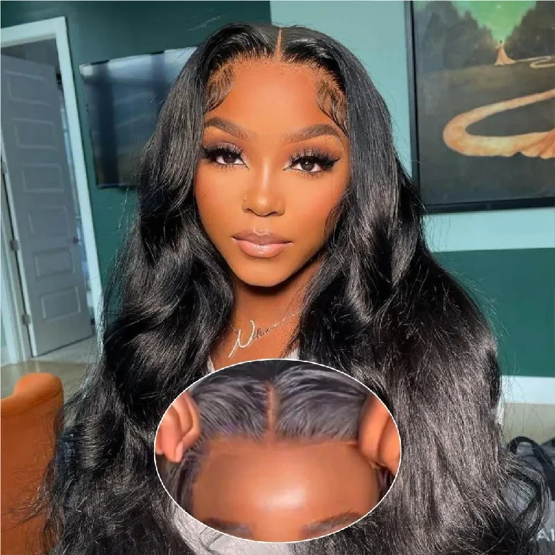 real person hair ring low-cost-💥𝐁𝐥𝐚𝐜𝐤 𝐅𝐫𝐢𝐝𝐚𝐲 𝐅𝐥𝐚𝐬𝐡 𝐃𝐞𝐚𝐥  7x5 Glueless Wig Wear Go Brazilian Body Wave Human Hair