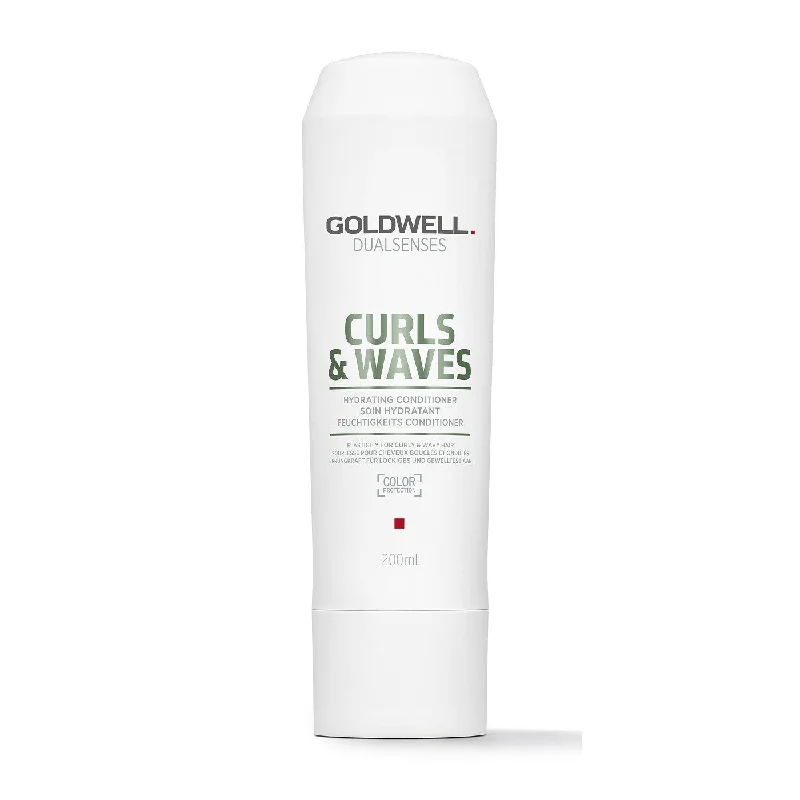 Hair care for greasy hair-Goldwell Dualsenses Curls & Waves Hydrating Conditioner 200ml