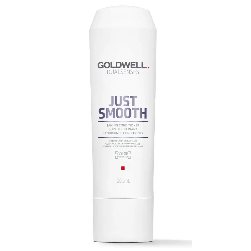 Hair care routine for hair repair-Goldwell Dualsenses Just Smooth Taming Conditioner 200ml