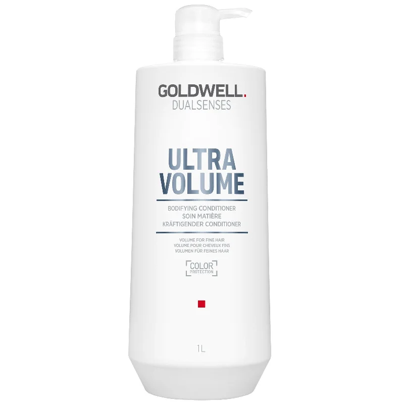 Hair care tips for split ends-Goldwell Dualsenses Ultra Volume Bodifying Conditioner 1000ml