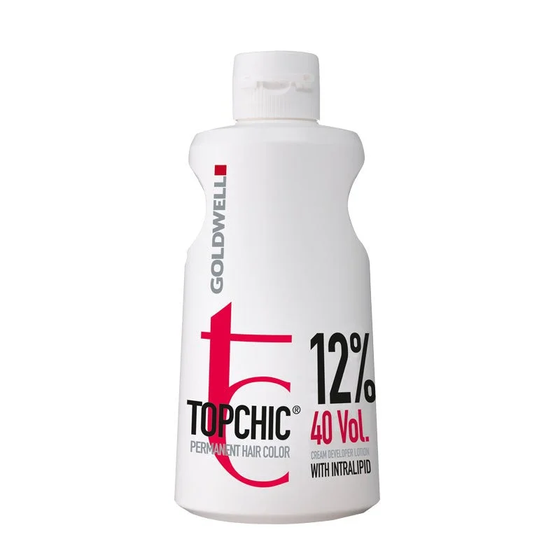 Hair conditioning balm-Goldwell Topchic Lotion 12% 1000ml