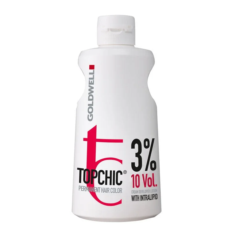 Anti-breakage cream-Goldwell Topchic Lotion 3% 1000ml