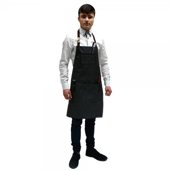 Hair Tools Barber Apron Charcoal