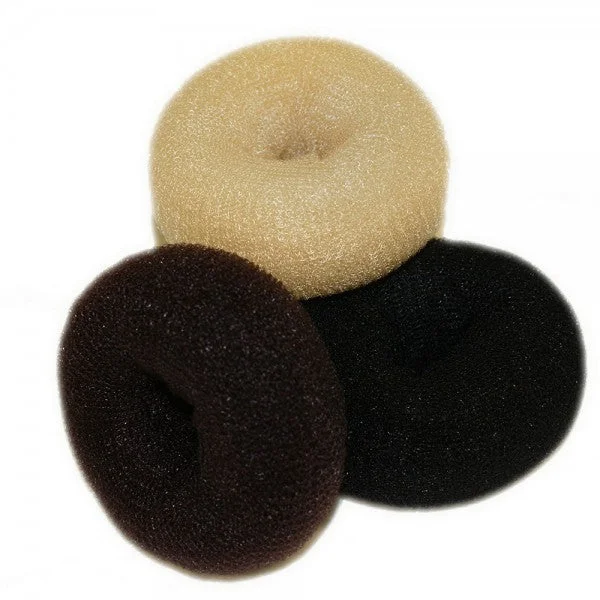 Hair Tools Bun Ring Black - Large