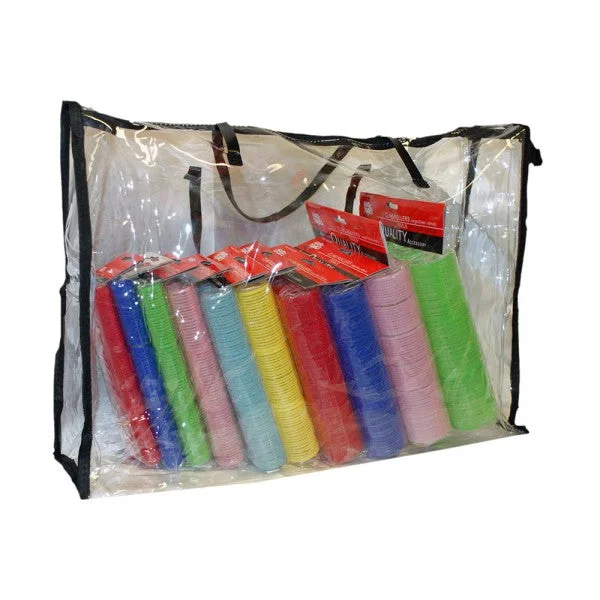 Hair Tools Cling Rollers & Carry Bag