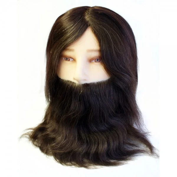 Hair Tools Gents Training Head With Beard