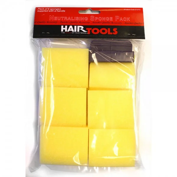 Hair shine cream-Hair Tools Neutralising Sponge Pack