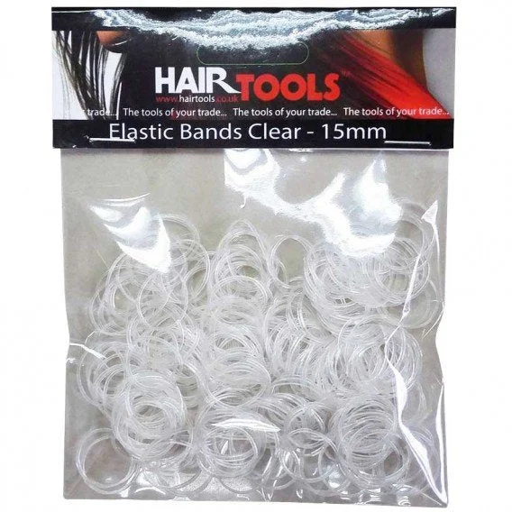 Hair Tools Rubber Elastic Bands Clear