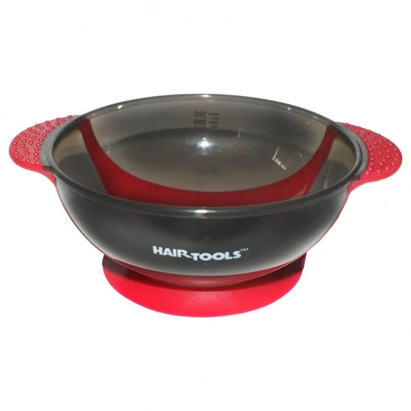 Anti-breakage cream-Hair Tools Suction Tint Bowl - Black/Red