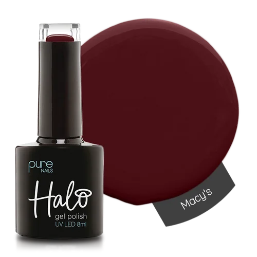 Matte clay-Halo Macy's Gel Polish