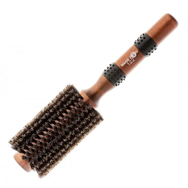 Head Jog 122 Natural Boar Bristle Brush