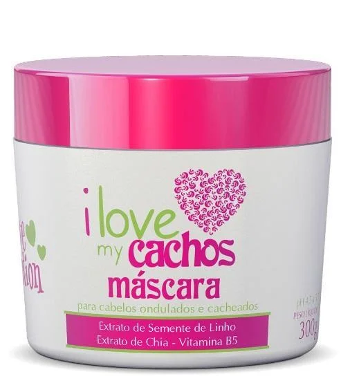 How to care for frizzy curls-I Love My Cachos Mask B5 Vitamin Flax Seed Chia Extract Mask 300g - Love Potion