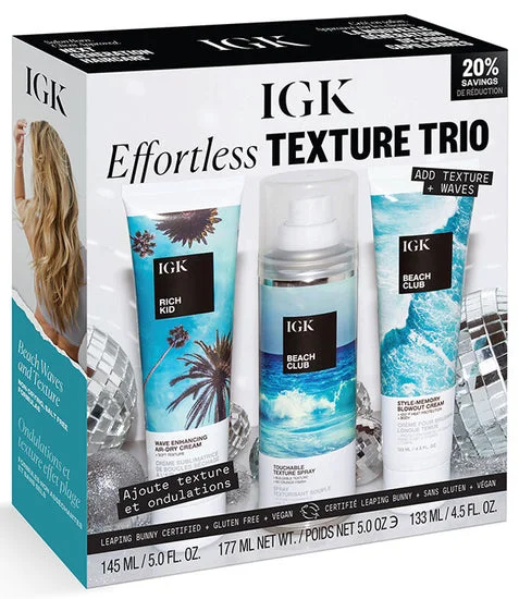 Glossy pomade-IGK Beach Holiday Kit