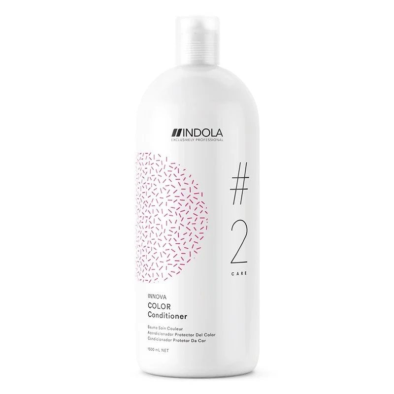 Moisturizing hair care for hair loss-Indola Color Conditioner Cream 1500ml