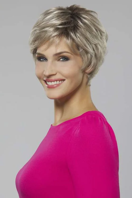 Red synthetic wigs vibrant-Iris Synthetic Wig by Henry Margu | Short, Straight | Lace Front | Full Mono Cap