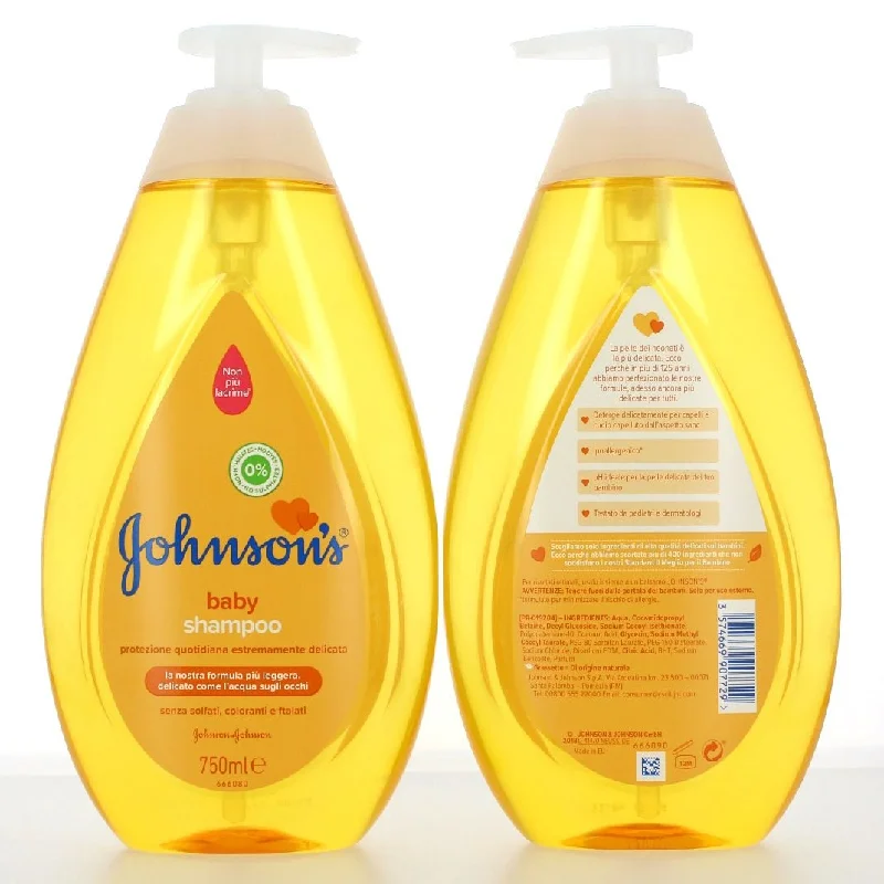 Mousse-Johnsons Baby Shampoo 750ml (IT)