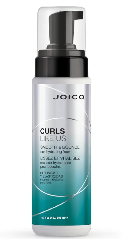 Shampoo-Joico Smooth and Bounce Curl Hydrating Foam 6.7 oz