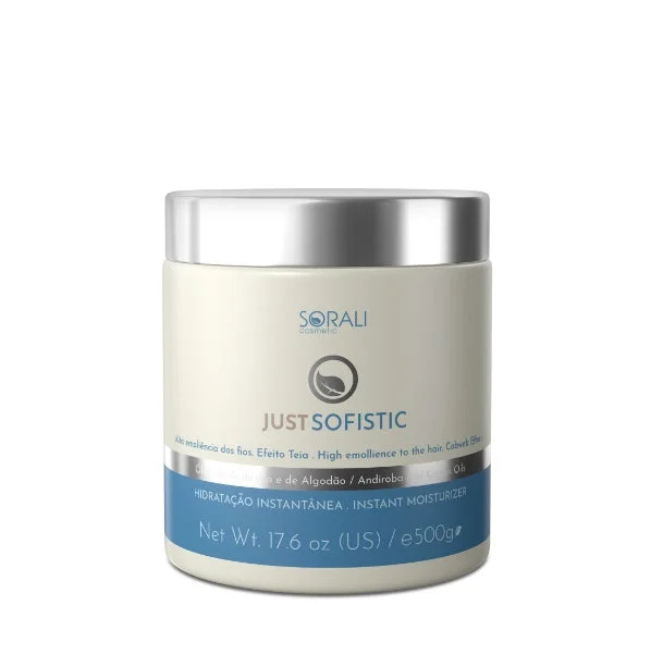 Hair care routine for hydration-Sorali Just Sofistic - Mask - Instant Hydration Absorption Spider-Web effect - 500g / 17.6 fl oz