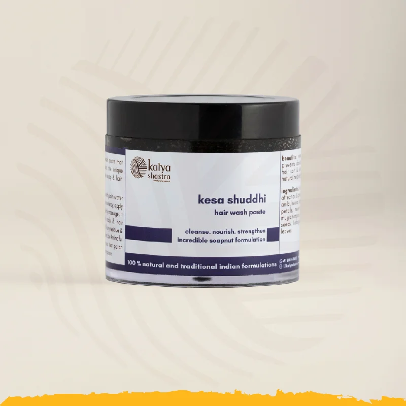 Scalp purifying cream-kesa shuddhi hair wash paste : 100g jar