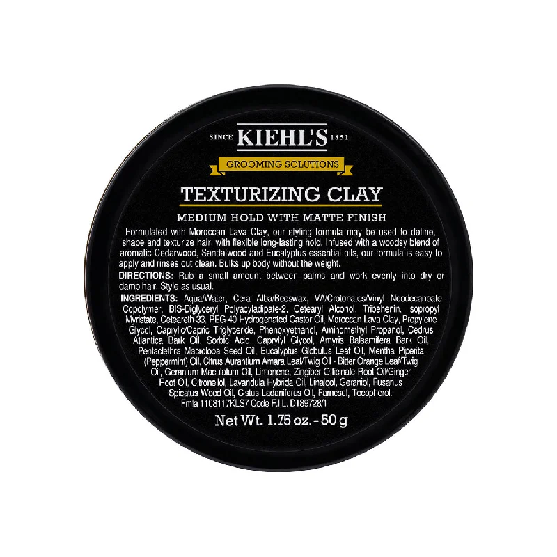 Hair adhesive-Grooming Solutions Texturizing Clay Pomade