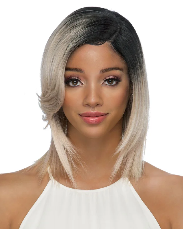 Synthetic wigs with metallic shades-Klaret | Synthetic Wig by Vivica Fox