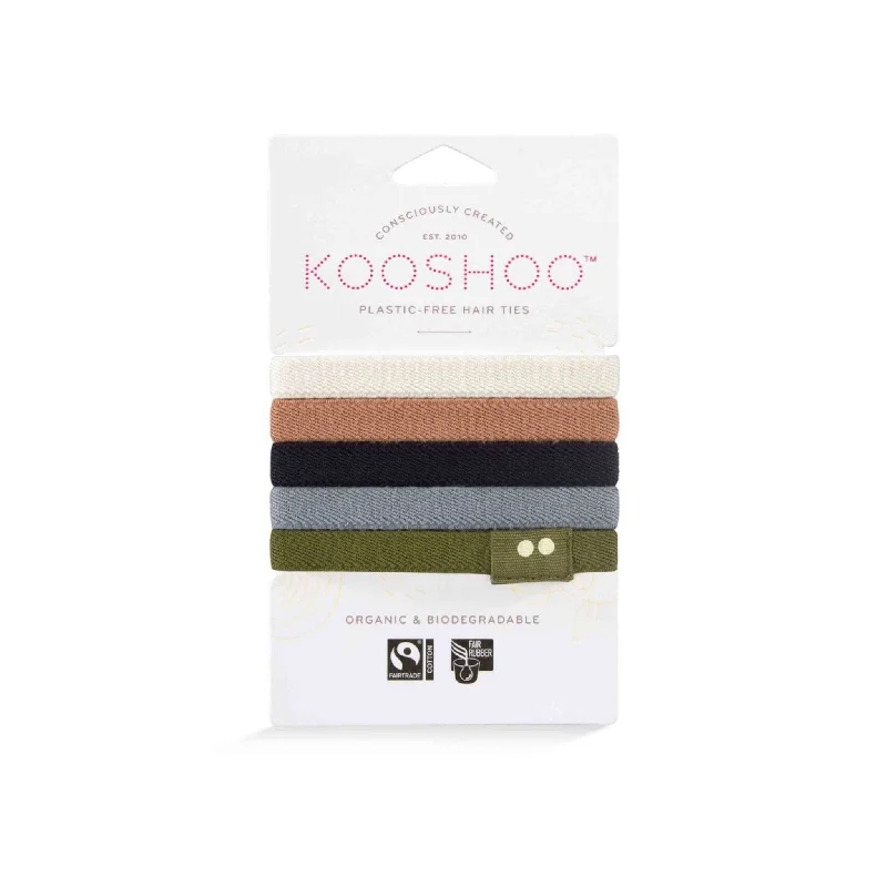 Hair revitalizing oil-KOOSHOO | Organic Hair Ties - Classic